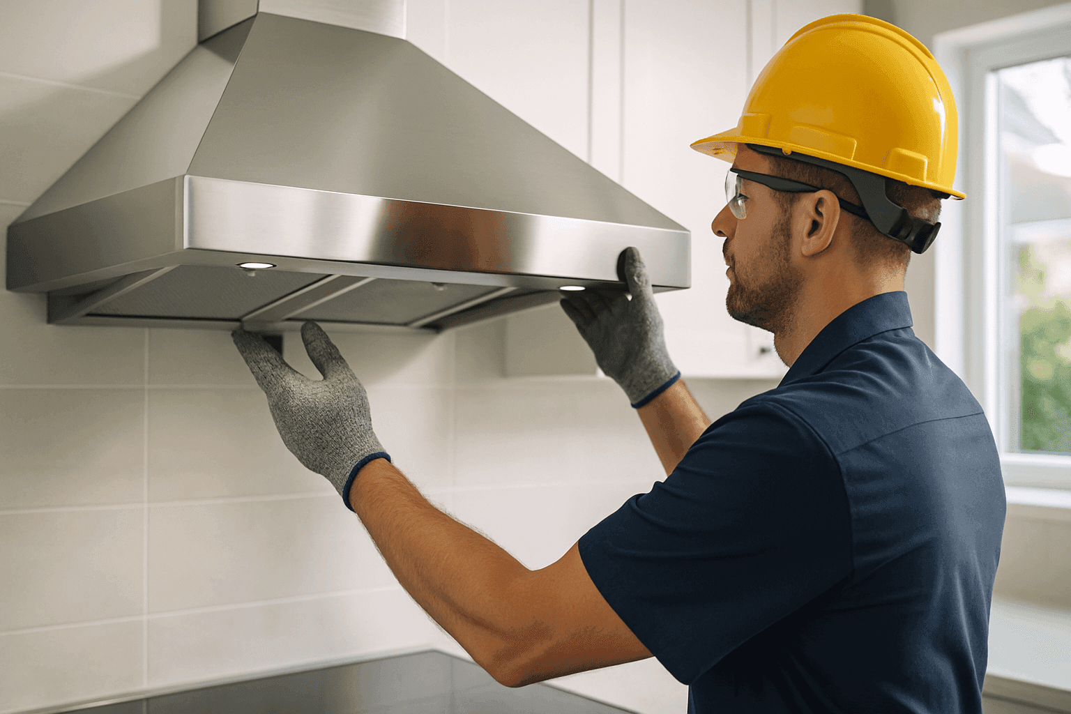 Kitchen Hood & Exhaust Installation: Safety and Efficiency Tips